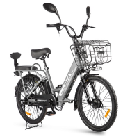 Электровелосипед Green City Gelbert ALFA 1 ST / Eltreco Alfa New Серый