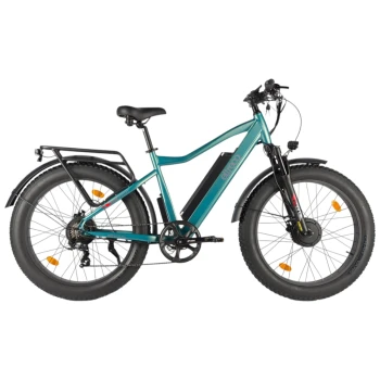 Электровелосипед Eltreco BigCat Dual Next PRO Зелёный-матовый