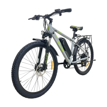 Электровелосипед INTRO Sport GT серо-зеленый